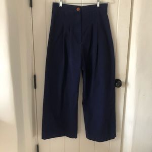 Ilana Kohn Boyd pants, size 8, navy blue